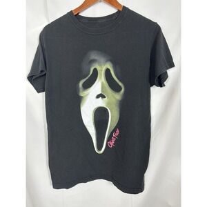 Vintage Ghost Face T-shirt‎ Scream The Icon Halloween Shirt Size S Horror Movie